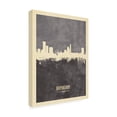 thumbnail image 2 of Trademark Fine Art 'Birmingham England Skyline Gray' Canvas Art by Michael Tompsett, 2 of 3