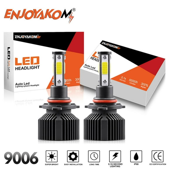 2x 9006 Low Beam For Toyota Avalon 1995-2000 LED Headlight Bulbs 6000K