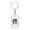 Dog Tag with Swivel Keychain (Gold), variant on To My Wife Dope Black Wife Dog Tag Keychain Stainless Steel Silver Tone or Gold Tone