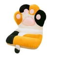 thumbnail image 1 of ERK 1Pcs Adorable Cat Cushion With Memory Foam Non Slip Base Cute Gaming & Desk Pad For Back Support Home, 1 of 5