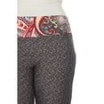 thumbnail image 6 of Women's Plus Size Multicolor Printed Palazzo Pants, 6 of 6