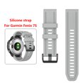 thumbnail image 4 of Correa de reloj portátil Correas de pulsera Correa de reloj de silicona de 20 mm para Garmin Fenix ​​7S, 4 of 7
