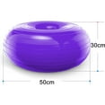 thumbnail image 3 of Donut Exercise, Workout, Core Training, Swiss Stability Ball for Yoga, Pilates and Balance Training in Gym, Office or Classroom, 3 of 9