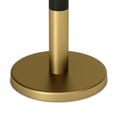 thumbnail image 5 of Simpli Home Evans 16 inch Wide Modern Side Table in White Genuine Marble and Black/Gold Iron, 5 of 5