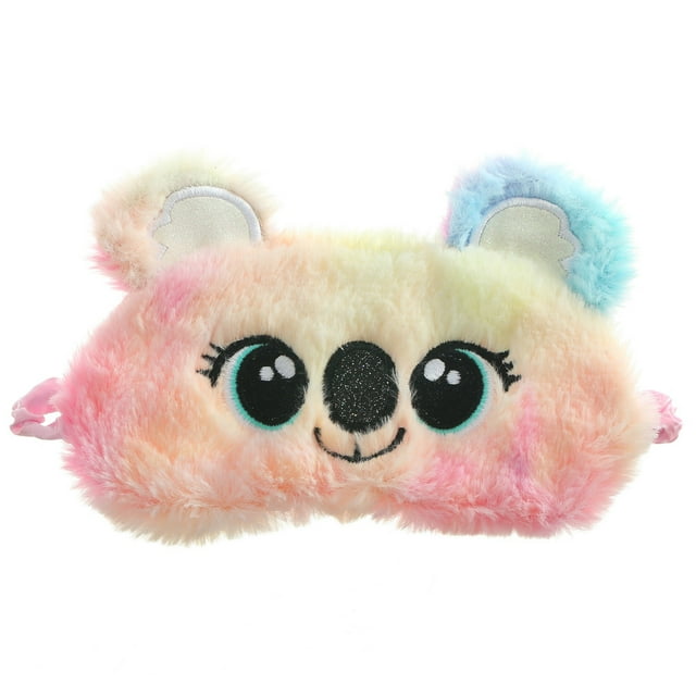 EGNMCR Cute Rabbit Sleeping Eye Mask Plush Blindfold Travel Sleep Masks sleep masks
