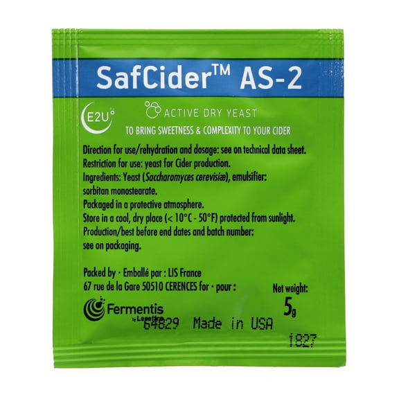 Fermentis SafCider™ AS-2 (5g)