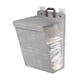 thumbnail image 3 of Cesta para la colada para colgar en la pared Cesta plegable para ropa sucia Cesta para la colada plegable que ahorra espacio para zapatos Calcetines Toallas Gris Tamaño M, 3 of 8