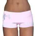 thumbnail image 2 of HAIJIE Swim Board Shorts Comfy Elastic Waist Shorts Sweatshorts Womens Cargo Shorts for Women Girls Upf 50+ Swimsuit Bottoms with Liner, 2 of 5