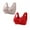 Red, variant on Ltctricy 2 Pack Womens Push up Bra Plus Size Front Closure No Underwire Bralette Full Coverage Breathable Comfortable Everyday Bra