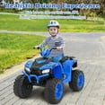 thumbnail image 4 of Resenkos 24V Kids Ride On Electric ATV, Ride On Toy Car for Kids 3-8 Boys & Girls Navy, 4 of 8