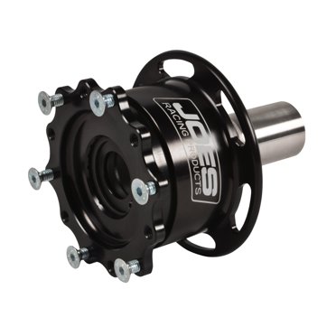 Power Steering Pulley, Double Groove Metal Black High