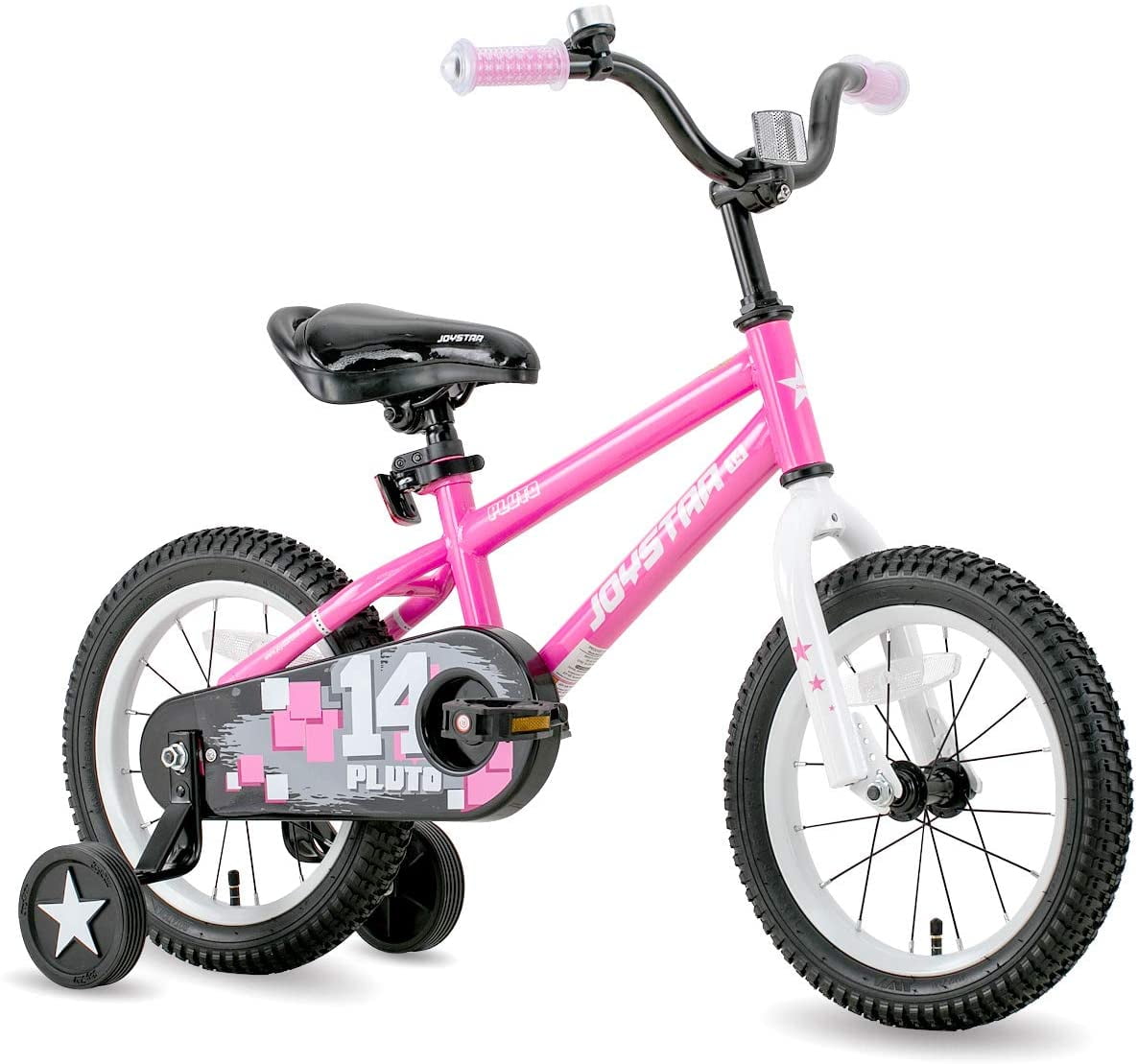 JOYSTAR Pluto Kids Bike with Training Wheels for 12 14 16 18 inch Bike