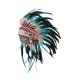 thumbnail image 4 of Tocado de plumas, banda para el pelo, tocado indio para actuaciones escénicas, disfraces, 4 of 9