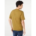 thumbnail image 4 of Free Assembly Men’s Everyday Cotton Tee with Short Sleeves, Sizes S-3XL, 4 of 6