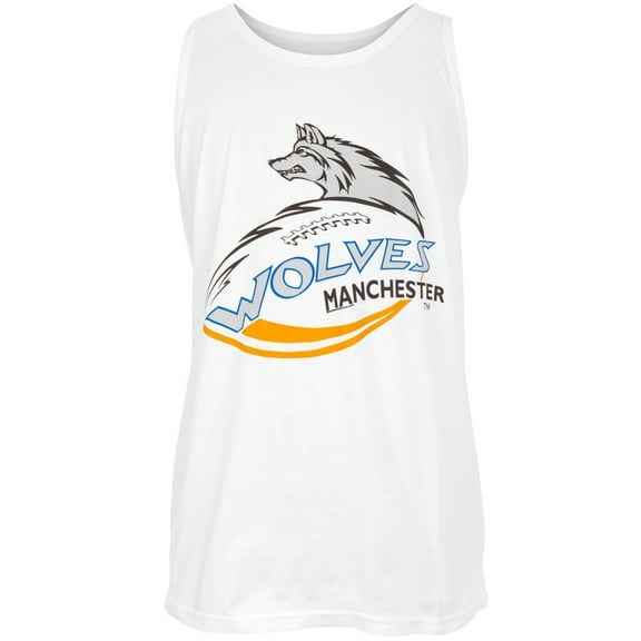 Manchester Wolves - Crest Print Tank Top - X-Large