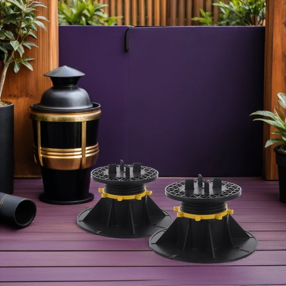 HEANUJJ Adjustable Plastic Deck Pedestal Stand for Outdoor Flooring Support, and Easy to Install