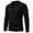 Black, variant on Elvqul Mens Cotton Shirts Long Sleeve Black Under $5 Casual Pullover Breathable T Shirts Solid V-Neck Shirts