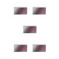 thumbnail image 1 of Injueey LED Reloj eléctrico digital USB Recargable Alarma de Relojes electrónicos Suministros Sala de estar Dormitorio Rojo Rojo 5piezas Injueey CBP216955, 1 of 4