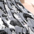 thumbnail image 3 of Cute Border Collie Pattern Blanket,Comfortable Soft Flannel Throw Blanket,All Season,Warm Lightweight Blankets for Sofa Bed Couch Living Room Chair,30"x40", 3 of 4