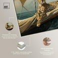 thumbnail image 4 of Art Remedy Modern Tiger Art Canvas, 54" x 36", Silver Frame, Cheetah Sails, 4 of 7