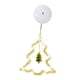 thumbnail image 5 of Adorno navideño, luz navideña para ventana, ligero, bonito, 3 modos, ajustable, para colgar. Árbol de Navidad, 5 of 9
