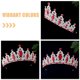 thumbnail image 3 of unbranded Tiara Roja Con Para Celebraciones De Cumpleaños Y Bodas Accesorio De, 3 of 8