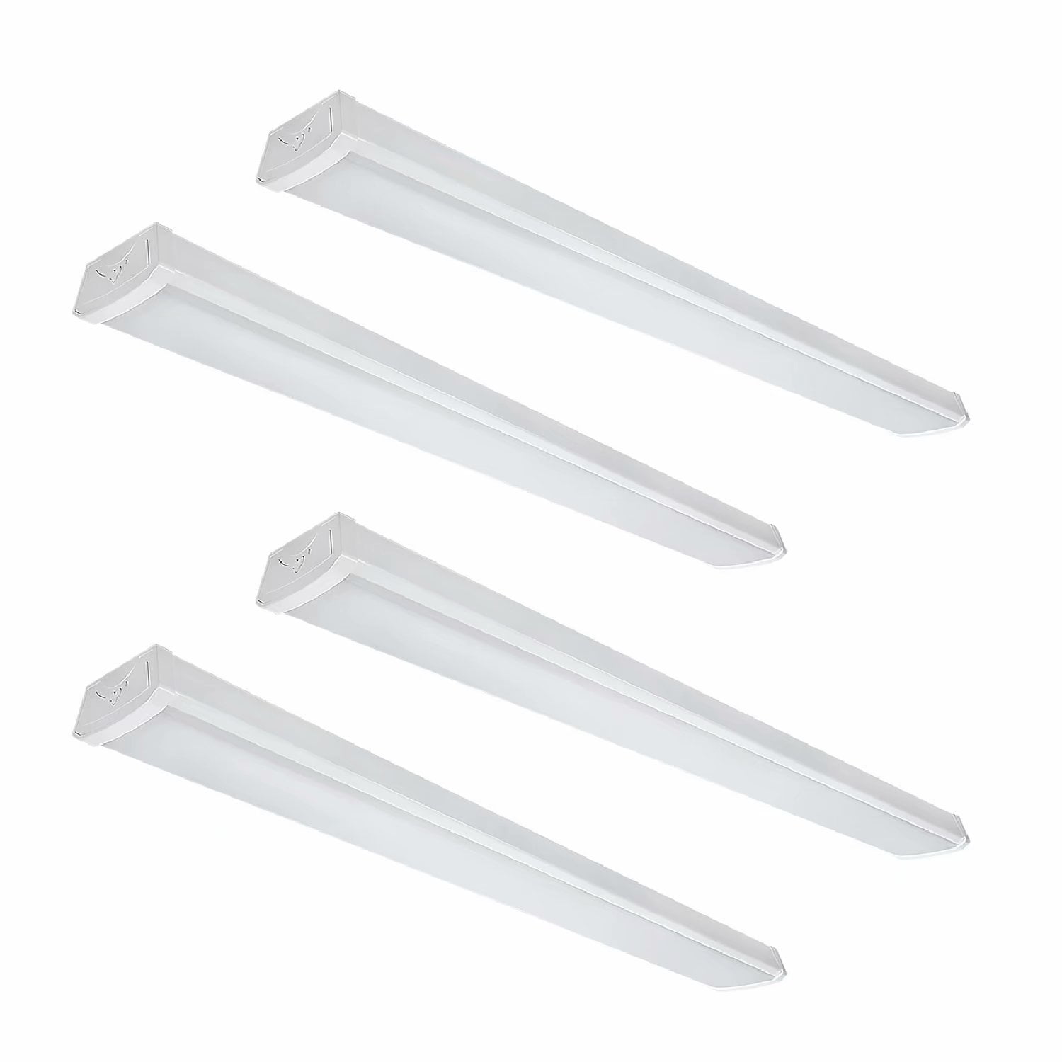 4 Pack 40W LED Garage Shop Lights, 4000K Cool White