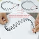 thumbnail image 5 of 12 Piezas Diadema de Metal para Hombres Banda para el Cabello Negra Ondulada Ajustable Aro para el Cabello Antideslizante Unisex para el hogar, al Aire Libre, Deportes y Accesorios de Yoga, 5 of 5