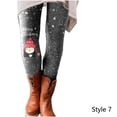 thumbnail image 3 of Qarigey Pantalones Navidad Cómodo Transpirable Pantalones amigables con la piel Pantalones acogedores Equitación Conducción Nuevo Delicado Prendas para la parte inferior del cuerpo Tipo 7 S Qarigey AP013734-07, 3 of 6