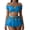 Light Blue, variant on Women Sequin High Split Sexy Outfit High Waist Mesh Skirt Lingerie Dancewear Belly Dance Costume Accessories Black M