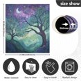 thumbnail image 5 of Yayeee Magnetic Dishwasher Cover for The Front Decoration Home Kitchen Machine Sticker Protector, Moonlight Forest, 5 of 6