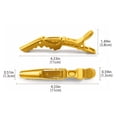 thumbnail image 3 of Hair Claw Clips Color Distribution Clip Haircut Distribution Clip Hair Salon Long Mouth Clip, 3 of 4