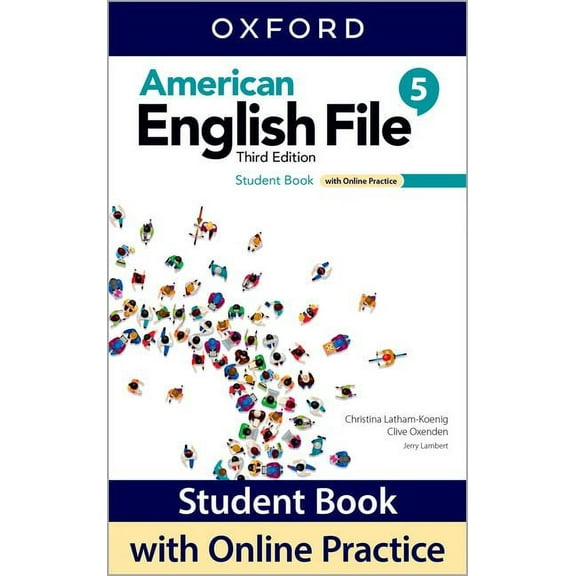 American English File Level 5 Student Book with Online Practice, (Paperback)