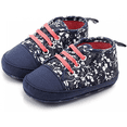 thumbnail image 2 of Rush Baby Boys Girls Sneakers Soft Infant Crib Shoes Anti-Slip Lightweight Toddler First Walkers--- Dark Blue（11cm） S441, 2 of 4