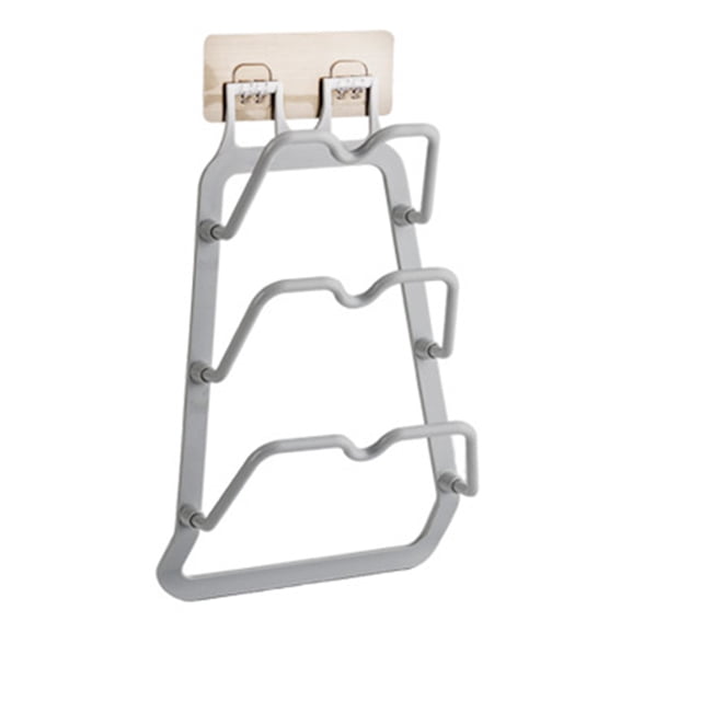 Estante de tapa de tapa de sartén de cocina de bricolaje Tabla de cortar de cocina Estante de pared Racks Holder Herramientas de organizador de cocina Guardurnaity JJ20084-03