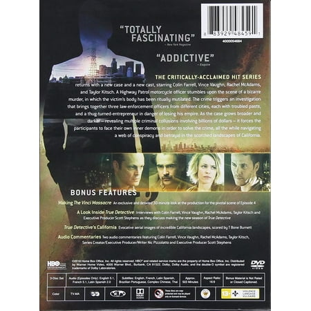 True Detective: The Complete Second Season [DVD]