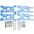 thumbnail image 3 of RC Front Rear Lower Suspension Arm, Wear  RC Accessories High Accuracy Sturdy Replacement  for LOSI Lasernut U4 1/10 RC Car Blue, 3 of 8