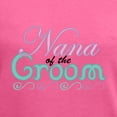 thumbnail image 3 of CafePress - Nana Of The Groom Women's V Neck Dark T Shirt - Women's V-Neck Dark T-Shirt, 3 of 3