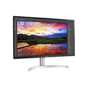 LG 32” Ultra-Fine UHD IPS HDR Monitor with FreeSync - White