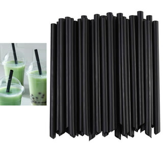 2 Boba Straw Stainless Steel Extra Wide 1/2 x 9.5 Long Tapioca Pearl Bubble Tea Thick Fat - CocoStraw Brand