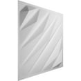 thumbnail image 3 of Ekena Millwork 19 5/8"W x 19 5/8"H Arrow EnduraWall Decorative 3D Wall Panel, White, (50-Pack for 133.73 Sq. Ft.), 3 of 12