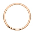 thumbnail image 2 of Stackable Expressions 10 Karat Rose Gold 1.2mm Half Round Satin Band, 2 of 7