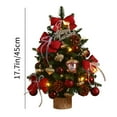 thumbnail image 3 of Flocked Christmas Trees, New Desktop Christmas Tree Christmas Scene Secoration Ice Snow Baby Christmas Tree Set Decorative Ornaments Mini Christmas Trees, 3 of 7