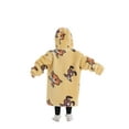 thumbnail image 4 of Komoo Adult Kids Oversized Wearable Blanket Hoodie Cartoon Plush Cozy Hooded Blanket Giant Blanket Hoodie, 4 of 5