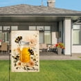 thumbnail image 3 of Amhnf Honey Bees And Flowers Garden Flag For Home Outdoor Garden Yard Decor 12x18 inch, 3 of 5