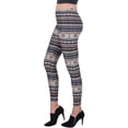 thumbnail image 5 of Women's Glacial Design Full Length Stretchy Leggings, 5 of 5