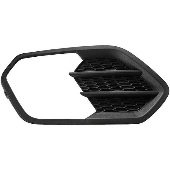 Left Driver Side Bumper Grille - Textured Black - Compatible with 2017 - 2019 Ford Escape (without Sport Appearance Package) 2018