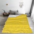 thumbnail image 5 of Vsdgher Yellow Glitter Ultra-Soft Micro flannel Blanket Throw Blankets for Couch Sofa, Bed (4 sizes)-50"x40", 5 of 7