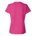 thumbnail image 3 of Hanes Sl04 Ladies' 4.5 Oz. 100 Ringspun Cotton Nano-T T-Shirt, 3 of 3