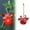 Red, variant on Christmas Sleigh Bells,Metal Jingle Bell with Cut-Out Star Christmas Tree Bell Ornaments,Hanging Bells Jingle Bells Cluster,Tree Bells on Jute Rope,Christmas Decor Ornaments(Green)